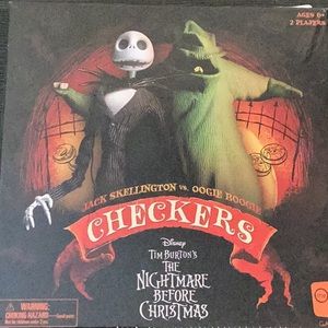 NIB Disney Tim Burton’s the night before Christmas checkers